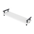 thumbnail image 2 of Bathroom Sink Organizer, Fast Drying Sink Tray Versatile Simple Decorative Tidy white black handle, 2 of 9