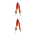 thumbnail image 1 of QualitChoice Pièces de Rechange pour Bandoulière de Sac Grand Ceinture en Toile Artisanale Crochet Pivotant en Métal Réglable DIY pour Rouge Bleu Jaune 2 Pcs, 1 of 6