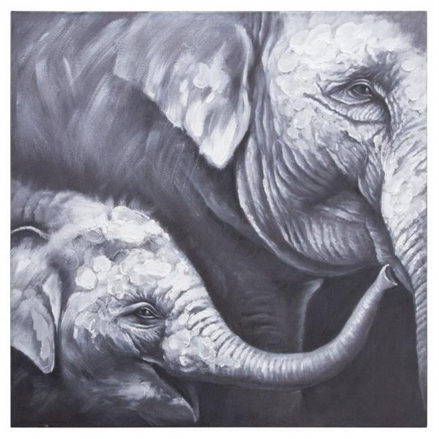Yosemite Home Decor 3130015 Amour Ultime Peint à la Main sur Toile Enveloppée, Multicolore