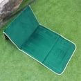 thumbnail image 2 of Folding Meditation Mat Prayer Rug mat with Back Portable Elegant Salat Mat for Home Decor Green, 2 of 8