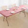 thumbnail image 4 of Nappe d'Extérieur à Bande Élastique, Housse en Caoutchouc, Motif à Carreaux, Extensible pour Camping, Banquets et Fêtes, 4 of 7