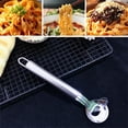 thumbnail image 4 of Pasta Making Tools Sliced Noodles Knife 304 Stainless Steel Manual Pasta Cutter Making Tools Household Slotted Stainless Steel Hooks, 4 of 4