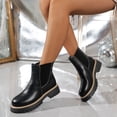 thumbnail image 2 of Womens Winter Boots Short Heightened Thick Heel Fashion Fall/Winter Shoes, 2 of 9