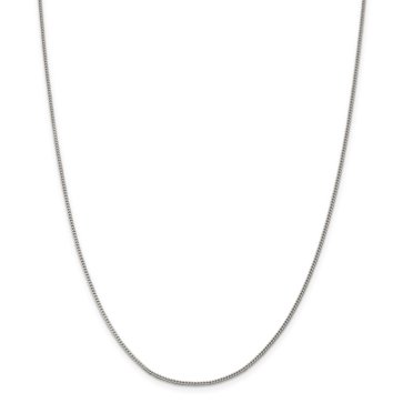 925 Sterling Silver 1.5mm Curb Chain 16 Inch
