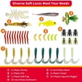 thumbnail image 3 of CHOK Gear Tackle Box Attractants Fishing Lures for Bass Trout  302 Count, 3 of 6