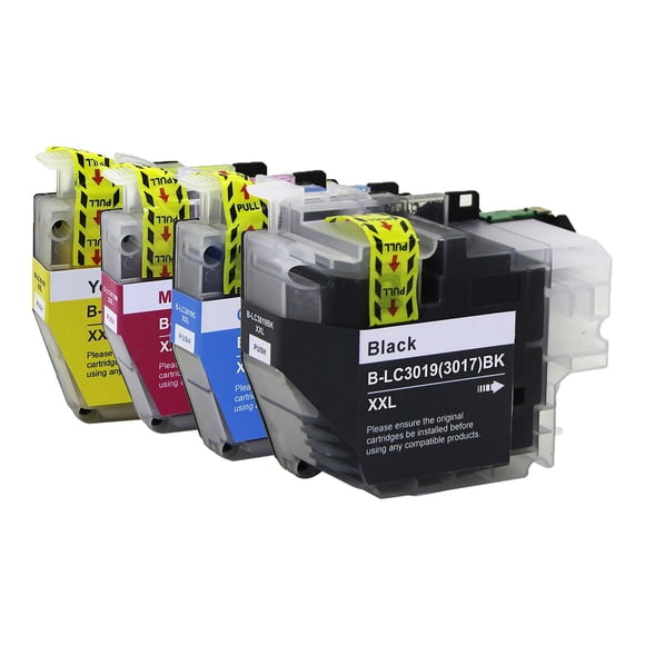 L-ink Compatible Ink set LC3019 (LC-3019) (Black, Cyan, Magenta, Yellow)