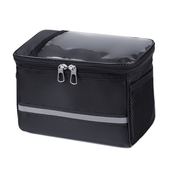 Bike Handlebar BagScreen Bicycle Basket Bike Phone Bike Crossbar Front Bag Cycling Accessories