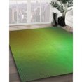 thumbnail image 3 of Ahgly Company Tapis d'Intérieur Lavables en Machine Rectangle Transitionnel d'Algues Vertes, 8' x 12', 3 of 7