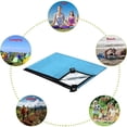 thumbnail image 1 of TUWABEI Waterproof Camping Tarp Lightweight Multifunctional Tent Footprint for Camping, Hiking Backpacking, Compact Tent Tarp Ground Sheet Mat for Ground or Under Tent, 1 of 6