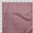 thumbnail image 3 of oneOone Cotton Silk Fabric Leaves & Floral Block Print Fabric BTY 42 Inch Wide, 3 of 5