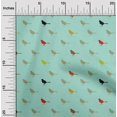thumbnail image 2 of oneOone Viscose Jersey Fabric Artistic Bird Decor Fabric Printed BTY 60 Inch Wide, 2 of 4