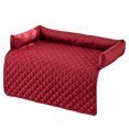thumbnail image 1 of tredstone Tapis de Canapé pour Animaux de Compagnie Doux et Confortable Tapis de Lit pour Chien Rouge, 1 of 6