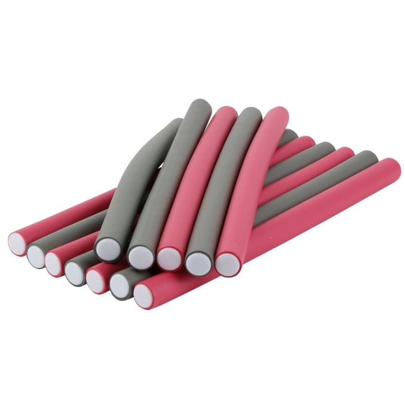 Hair Foam Curler Roller Set Flexible Rods Easy Use