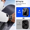 thumbnail image 4 of XiHAMA Waterproof Case Compatible with Apple Watch SE (2nd Gen) Series 6 5 4 Screen Protector, Tempered Glass Hard PC Bumper Face Cover, 4 of 7