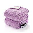 thumbnail image 1 of Electric Heated Throw Blanket - 10 Adjustable Heat Levels, 10-Hour Timer, ETL Certified, Portable, Washable, Fast Heating - 50x60 inches, 1 of 6