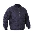 thumbnail image 2 of Rothco Diamond Nylon Quilted Flight Jacket - Navy Blue, Small, 2 of 4