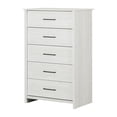 thumbnail image 2 of Commode 5 tiroirs pour Adulte, fini Pin blanc, collection Fernley de Meubles South Shore, 2 of 13