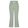 thumbnail image 4 of Birdeem Mode Femmes Été Décontracté Ample Coton et Lin Poche Pantalon Uni, 4 of 9