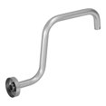 thumbnail image 2 of Khall  13in S Shape Shower Arm American Stainless Steel Shower Head Riser Extension Bracket Bathroom Accessory,Shower Head Extension Arm,Shower Head Pipe Arm, 2 of 8