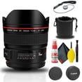 thumbnail image 1 of Canon EF 14mm F/2.8L II USM Objectif (2045B002) + Pochette pour Objectif + Protège-Capuchon + Plus (Modèle International), 1 of 5