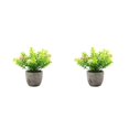 thumbnail image 4 of Decodeary Green Eco-friendly Artificial Money Tree In Pot Long-lasting Durability Realistic Appearance pink babysbreath 2Set, 4 of 6