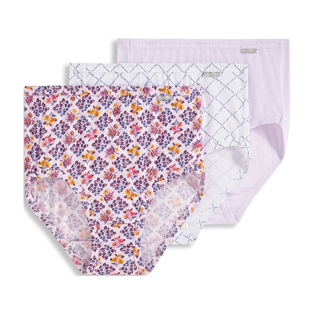 Jockey Culotte Elance pour Femmes en Coton 100 % - Lot de 3