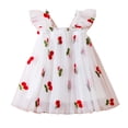 thumbnail image 1 of WEAIXIMIUNG Robes pour Filles Taille 14-16 Été Robe Sans Manches pour Fête de Vacances Robe de Danse Vêtements, 1 of 9
