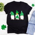 thumbnail image 2 of Pompotops T-Shirt Décontracté pour Femmes Imprimé Fête de la Saint-Patrick à Manches Courtes, 2 of 5