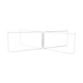 thumbnail image 2 of DYNWAVECA Foldable Stand Fridge Ice Box Holder Practical Storage Bin Stand Stainless Steel Suitcase Rack for Picnic Patio Hiking Straight, 2 of 10