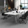 thumbnail image 2 of Boss Office LeatherPlus Executive Office Chair in Black, 2 of 8