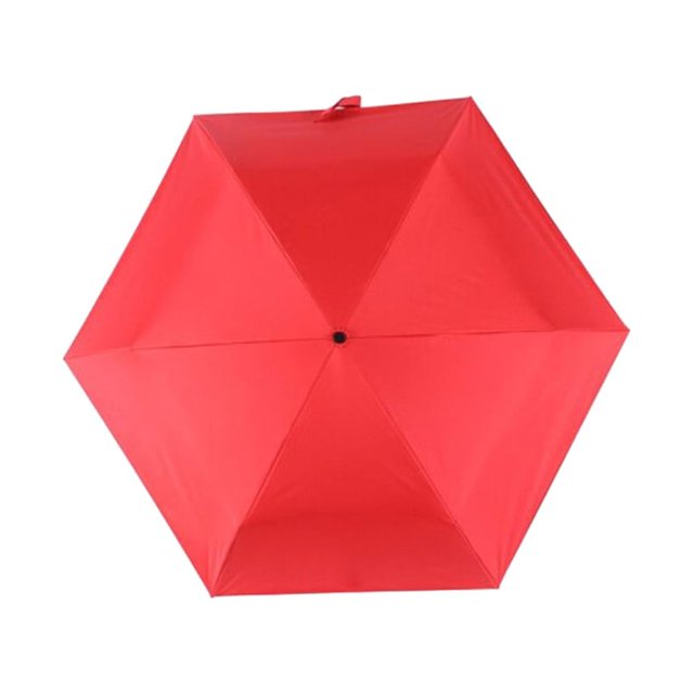 Redempat Breathable Umbrella For Outdoor Activities And Sun Protection Folding Sun Umbrellas Rainproof Umbrellas Easy To Storage red 1Set