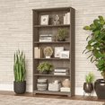 thumbnail image 4 of Bush Furniture Cabot Tall 5 Shelf Bookcase in Ash Gray, 4 of 6