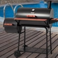 thumbnail image 4 of Royal Gourmet CC1830W 30-Inch Charcoal Grill with Wood-Painted Side Table and Front Table, BBQ Smoker Grill with 811 Sq. In. Grilling Area for Outdoor Barbecue Event, Black, 4 of 4