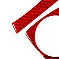 thumbnail image 2 of Red Carbon Fiber Watercup Holder Panel Trim Cover for Chevrolet Sonic 2012-2016, 2 of 4