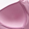thumbnail image 4 of AherBiu Womens Plus Size Bras Large Bust Full Coverage Wireless High Supportive Bralette Solid Color Push up Bras, 4 of 7