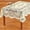 White_Hot#5484, variant on Bargain Violete Lace Tablecloth Round White IN HAND Floral Rose Cover Elegant Dining Table
