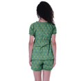 thumbnail image 3 of Moomaya Pyjama en Coton pour Femmes, Ensemble de Nuit 2 Pcs avec Shorts, Ensembles de Pyjama avec Shorts, 3 of 7
