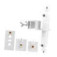 thumbnail image 4 of S SERENABLE Support de Gouttière pour Caméra Extérieure Facile à Installer Universel Pince de Parement Ajustable Blanc, 4 of 9