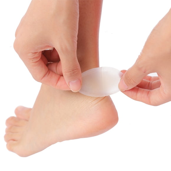 Heel Blister Bandages Heel Blister Plaster Cushions Prevents Rubbing Guard Pads 4Pcs Heel Blister Bandages Adhesive Hydrocolloid Gel Heel Blister Plaster Cushions Prevents Rubbing