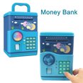 thumbnail image 3 of Neinkie Kids Money Bank Password Code Lock Fingerprint Chirtmas Birthday Auto Scroll Money Electronic ATM Toy for Kids, 3 of 9