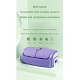 thumbnail image 3 of Zootealy Wireless Mini Finger Mouse with Dual 2.4G & Bluetooth 5.0 Modes - Purple - Compact & Ergonomic Design for Laptop Users, 3 of 7
