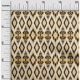thumbnail image 1 of oneOone Polyester Lycra Fabric Geometric Ikat Decor Fabric Printed BTY 56 Inch Wide, 1 of 4