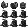 thumbnail image 4 of 6Pcs Plastic Curtain Rod Storage Holders Curtain Rod Clips Towel Rod Supports, 4 of 8