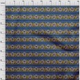 thumbnail image 3 of oneOone Viscose Chiffon Fabric Leaves & Floral Block Printed Fabric 1 Yard 42 Inch Wide, 3 of 4