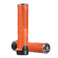 thumbnail image 2 of BMX Handlebar Grips - Double Locking - for Mountain Bike Orange, 2 of 8