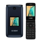 Alcatel cingular Flip 2 4g LTE FlipPhone Bluetooth WIFI MP3 camera good for Elderly - gSM Unlocked (Renewed)