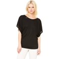 thumbnail image 2 of Bella + Canvas T-Shirt Dolman à Manches Drapées pour Femmes, 2 of 5