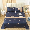 thumbnail image 1 of Chmadoxn Bedspread & Coverlet Sets Sheets Bedding Sets - All Seasons Bedding Sheets Easy- Breathable Soft Sheets Lifelike And Interesting Patterns bed sheet, 1 of 6