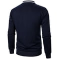 thumbnail image 3 of SHTXOZHI Causal Jackets for Men Zip Up Business Work Jackets Lightweight Long Sleeve Coats, 3 of 4