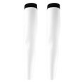 thumbnail image 2 of jinwen Manches de Vélo Golf Protection Solaire Chauffe-Bras - Blanc TTG, 2 of 9